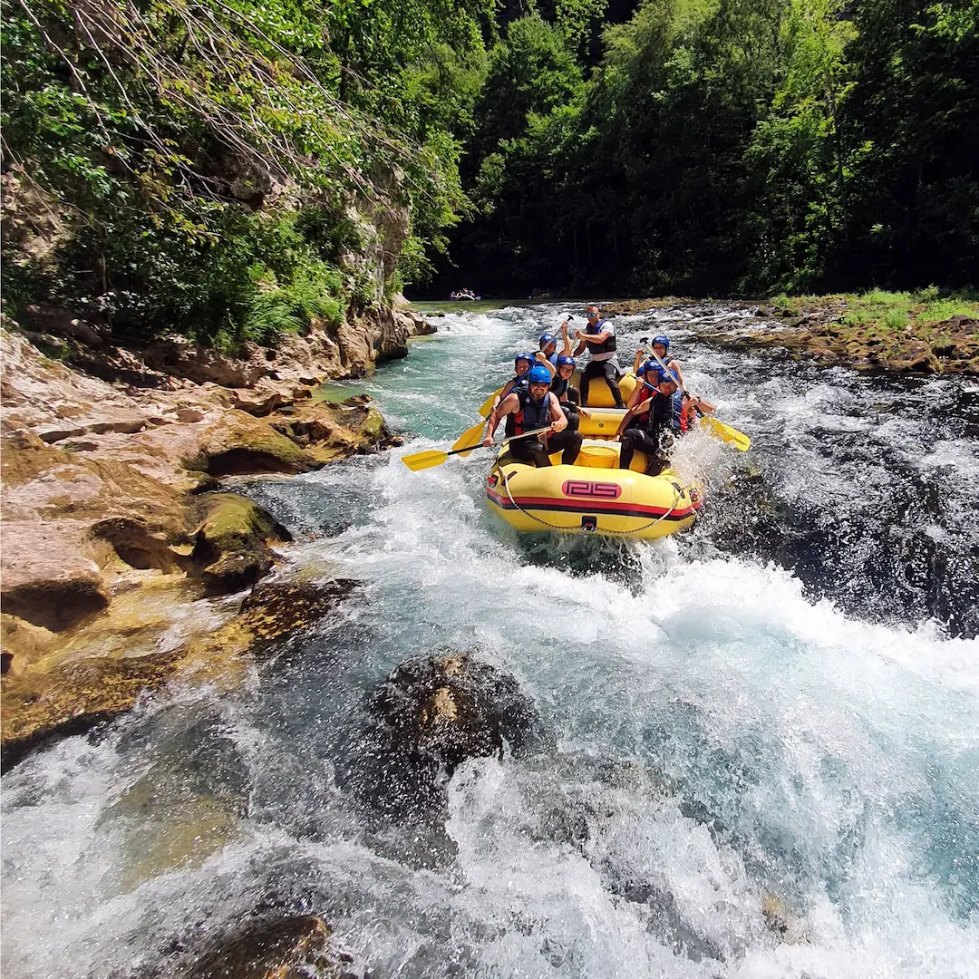 Rafting on Neretva – Konjic